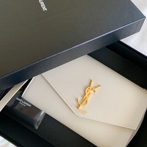 COPY - COPY - YSL uptown mini strap bag in grain de poudre embossed leather